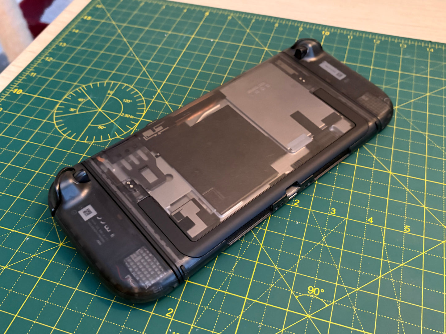 Nintendo Switch 2 Console – CUSTOM Transparent Black Shell (Sealed Condition)