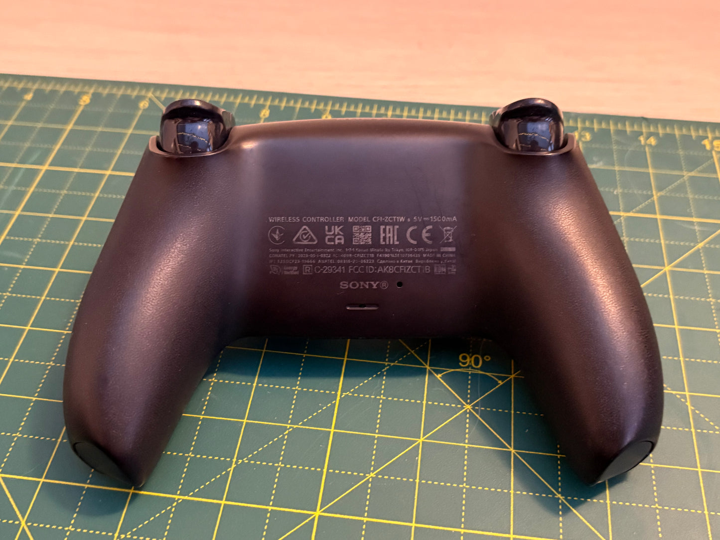 Custom RGB LED Sony PS5 DualSense Controller Black