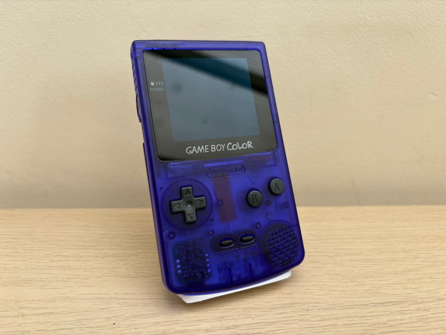 Nintendo Gameboy Colour with Brand New AMOLED Screen Mod Custom Purple