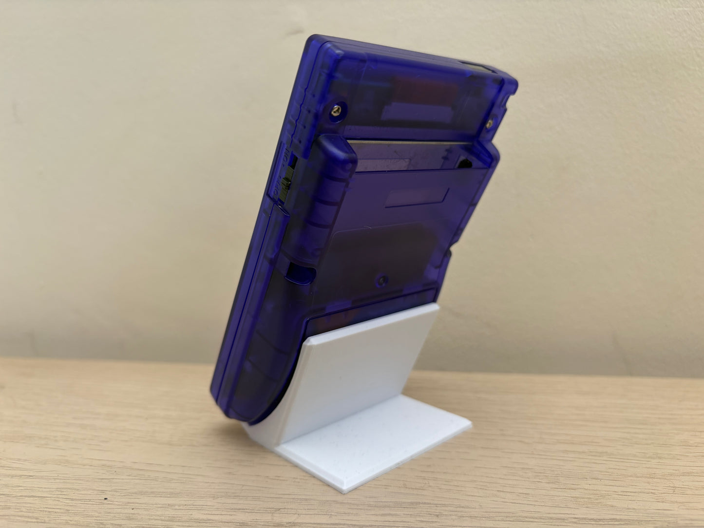 Nintendo Gameboy Colour with Brand New AMOLED Screen Mod Custom Purple