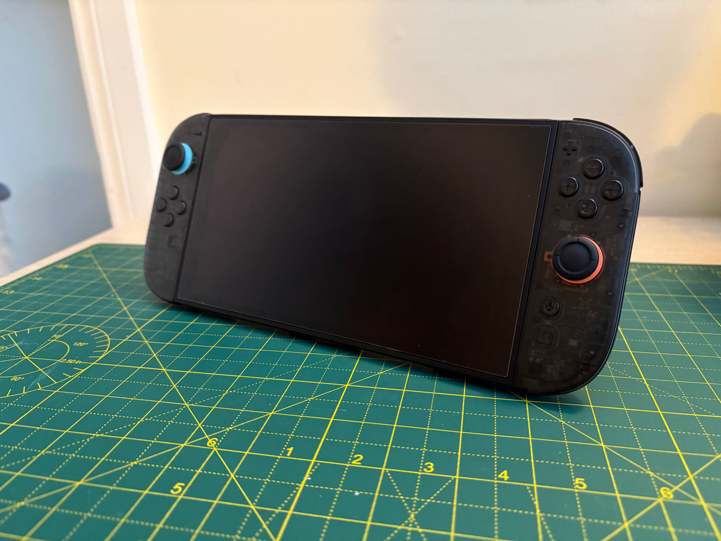 Nintendo Switch 2 Console – CUSTOM Transparent Black Shell (Sealed Condition)