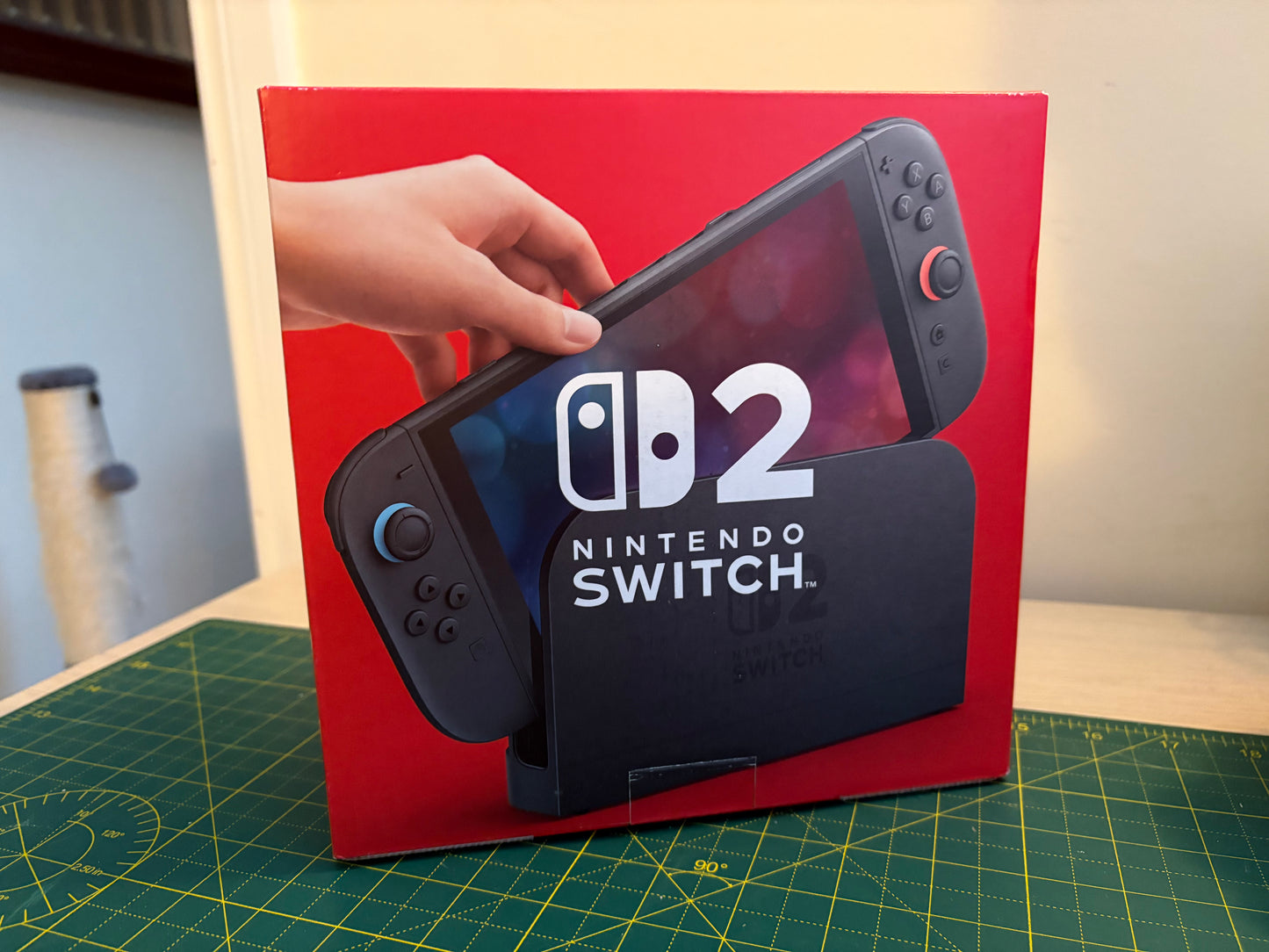 Nintendo Switch 2 Console – CUSTOM Transparent Black Shell (Sealed Condition)