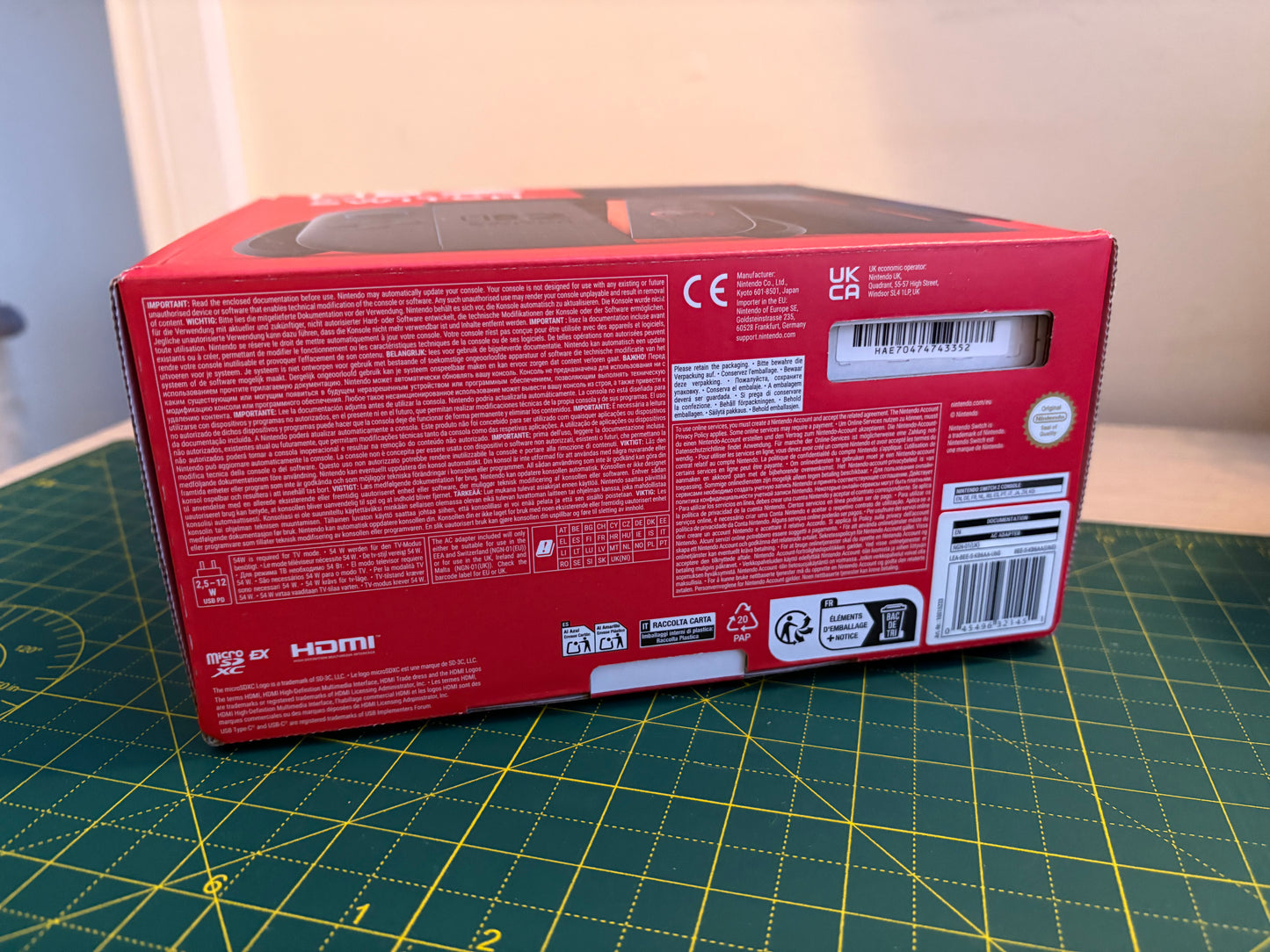 Nintendo Switch 2 Console – CUSTOM Transparent Black Shell (Sealed Condition)